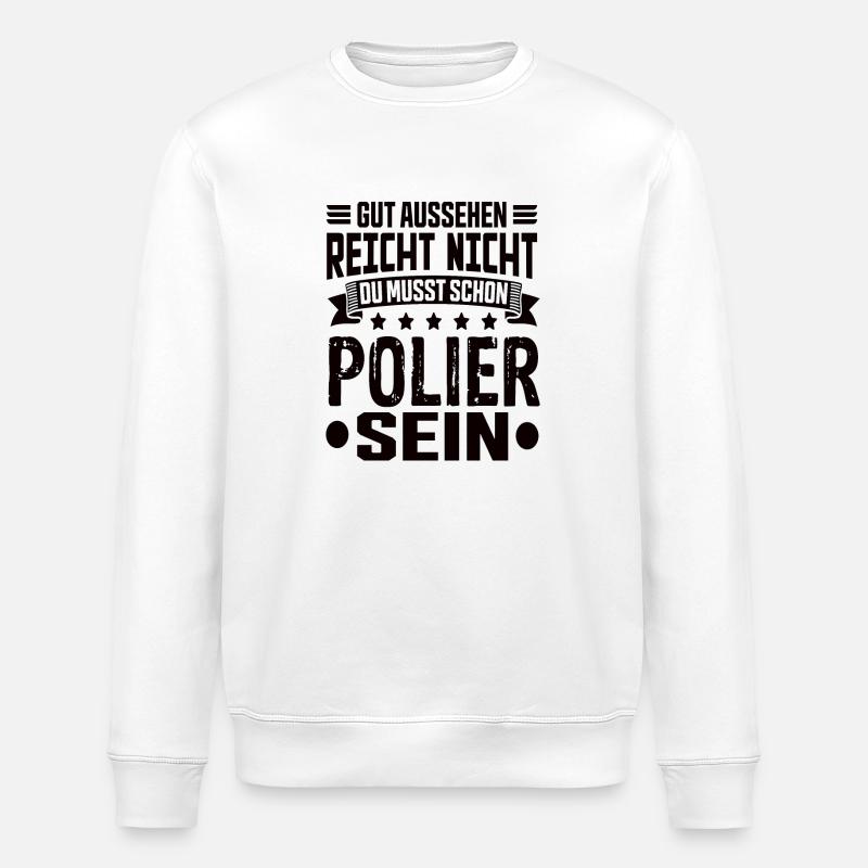 Polier - Stanley/Stella Unisex Bio-Sweatshirt ROLLER - Weiß