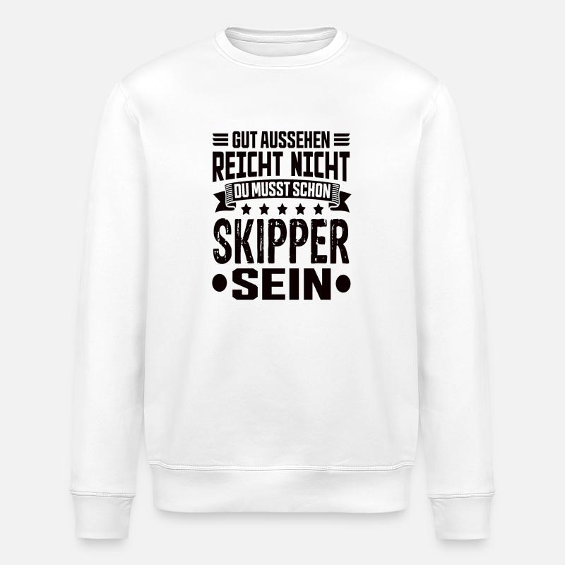 Skipper - Stanley/Stella Unisex Bio-Sweatshirt ROLLER - Weiß