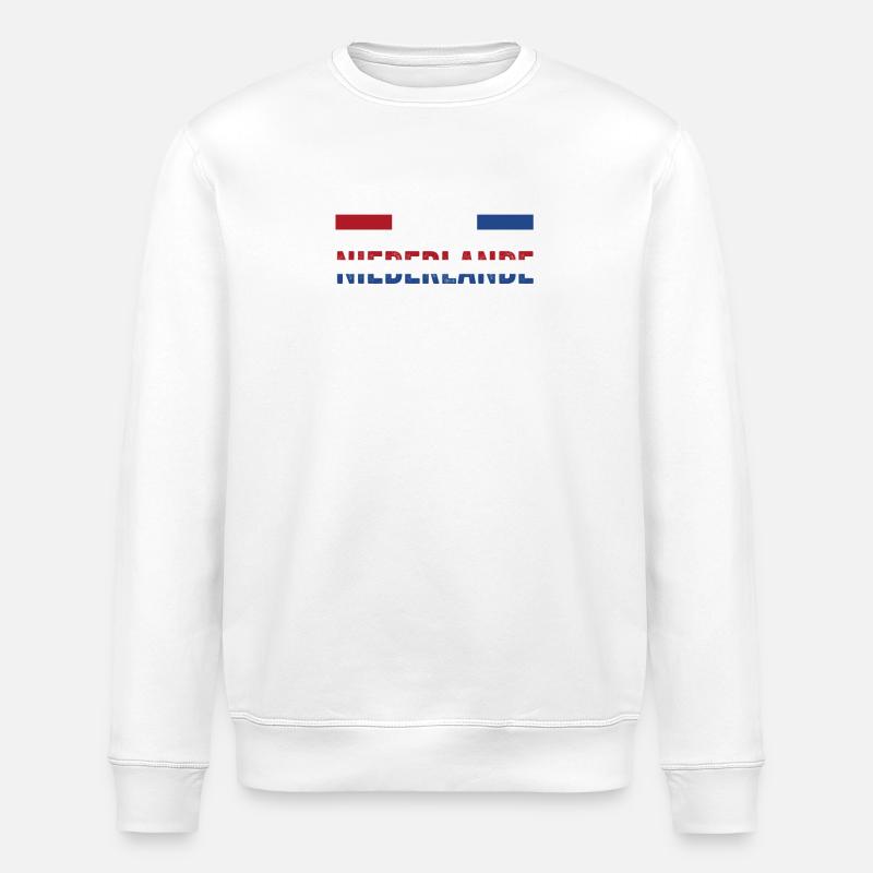 Pays-Bas Pays-Bas Pays-Bas - Sweat bio ROLLER Stanley/Stella Unisexe - blanc