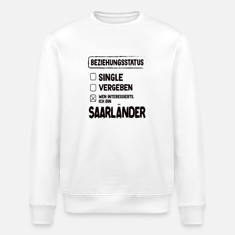Sarre Relation Situation Sarre - Sweat bio ROLLER Stanley/Stella Unisexe - blanc