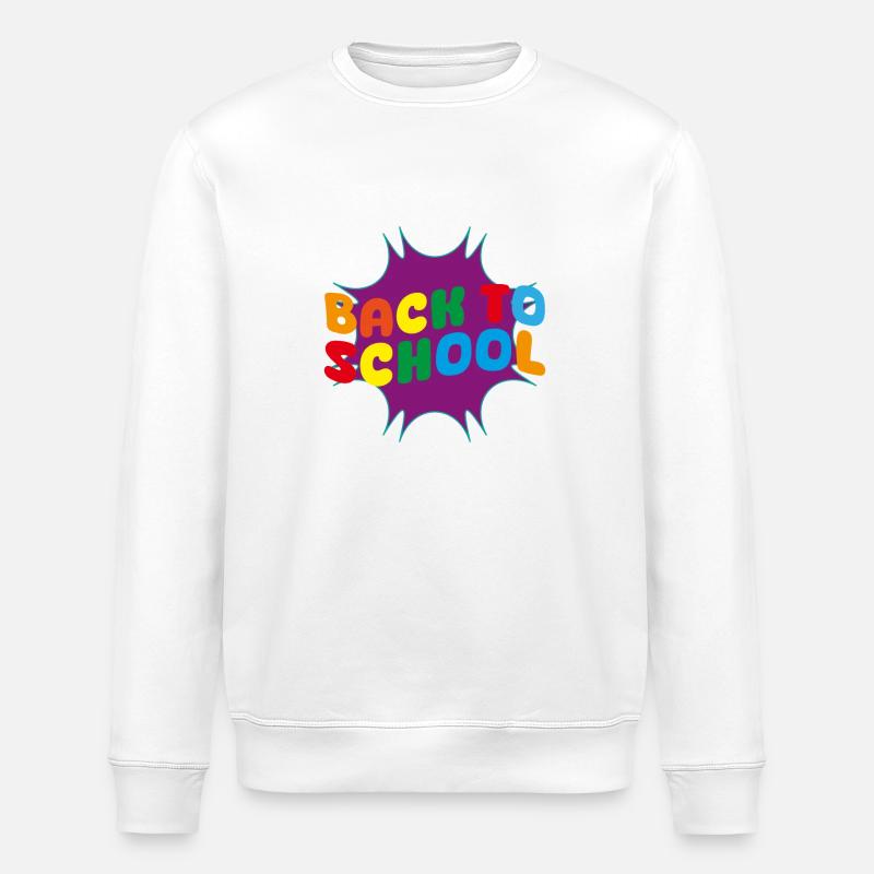 BACK TO SCHOOL - Sweat bio ROLLER Stanley/Stella Unisexe - blanc