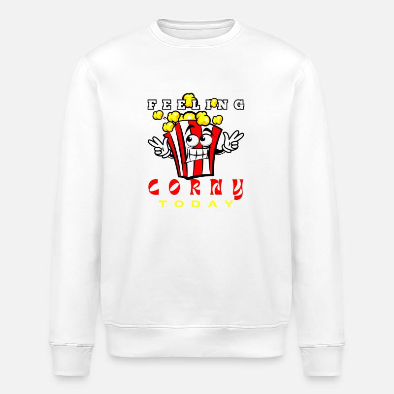 Kitschiges Hemd - Stanley/Stella Unisex Bio-Sweatshirt ROLLER - Weiß