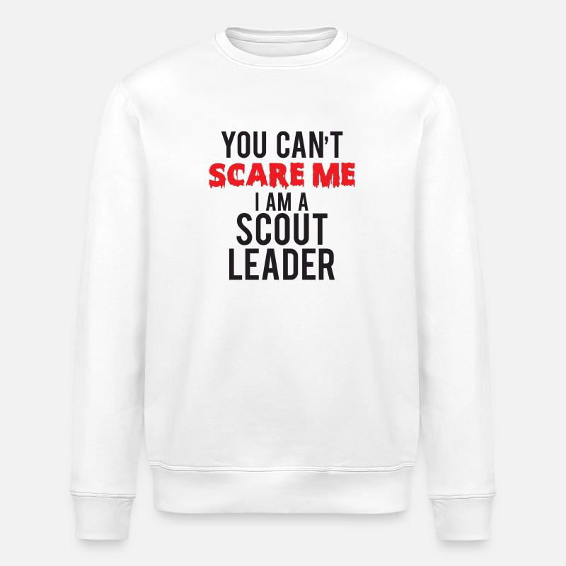 Scout, Scout, Wolfling, Rover, Gift - Stanley/Stella ROLLER Unisex Organic Sweatshirt - white