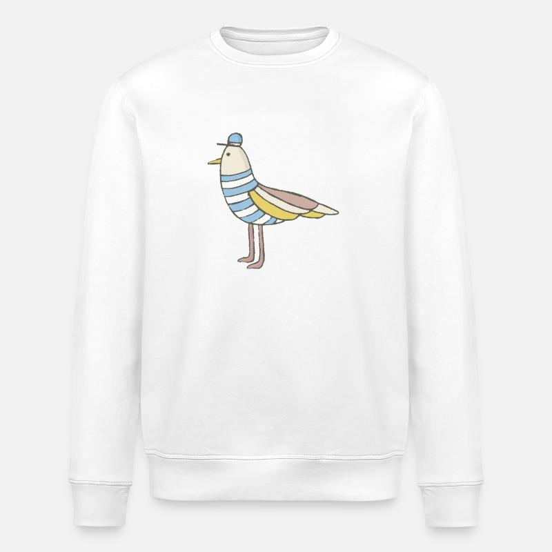 Möwe - Stanley/Stella Unisex Bio-Sweatshirt ROLLER - Weiß