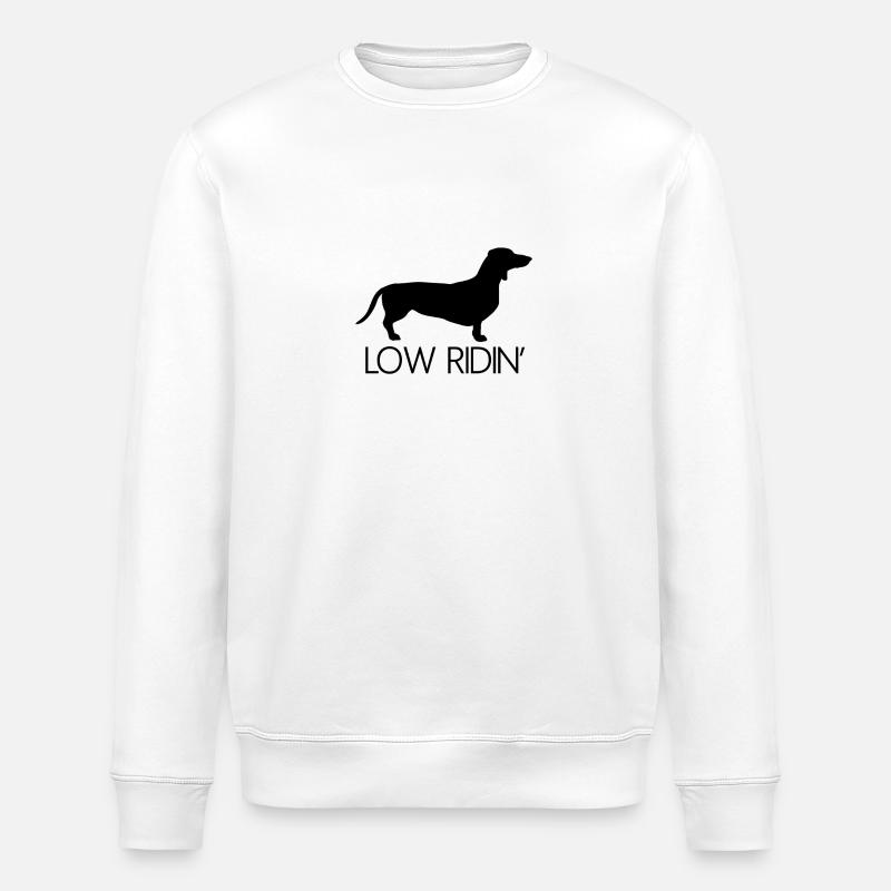 Teckel surbaissés ' - Sweat bio ROLLER Stanley/Stella Unisexe - blanc