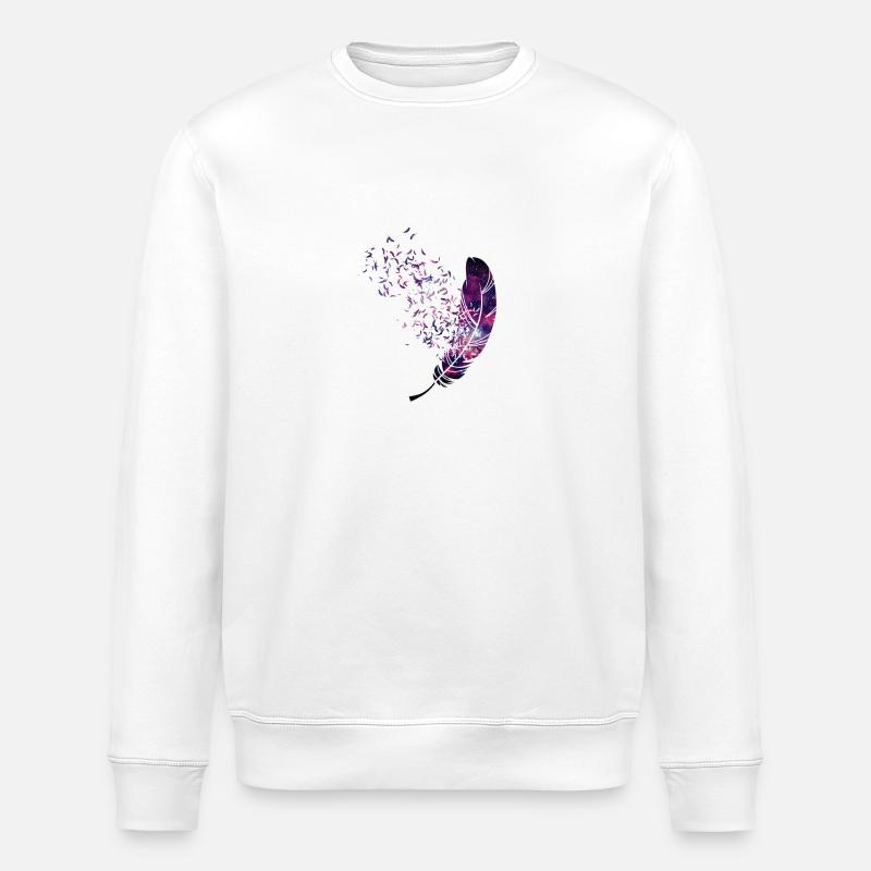 léger comme une plume - Sweat bio ROLLER Stanley/Stella Unisexe - blanc