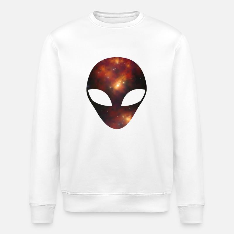 Alien - Stanley/Stella Unisex Bio-Sweatshirt ROLLER - Weiß