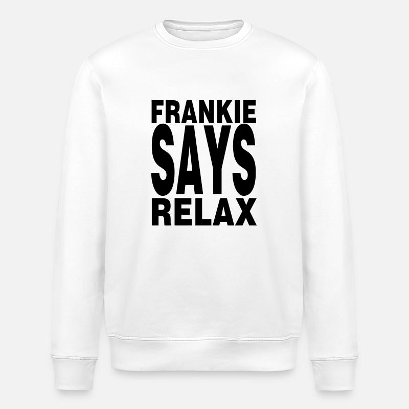 frankie_relax - Stanley/Stella ROLLER Unisex Organic Sweatshirt - white