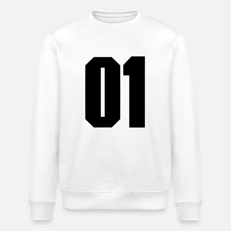 No. 01 - Stanley/Stella Unisex Bio-Sweatshirt ROLLER - Weiß