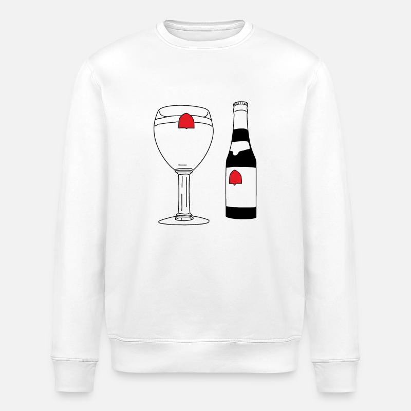 Belgian Beer - Stanley/Stella Unisex Bio-Sweatshirt ROLLER - Weiß