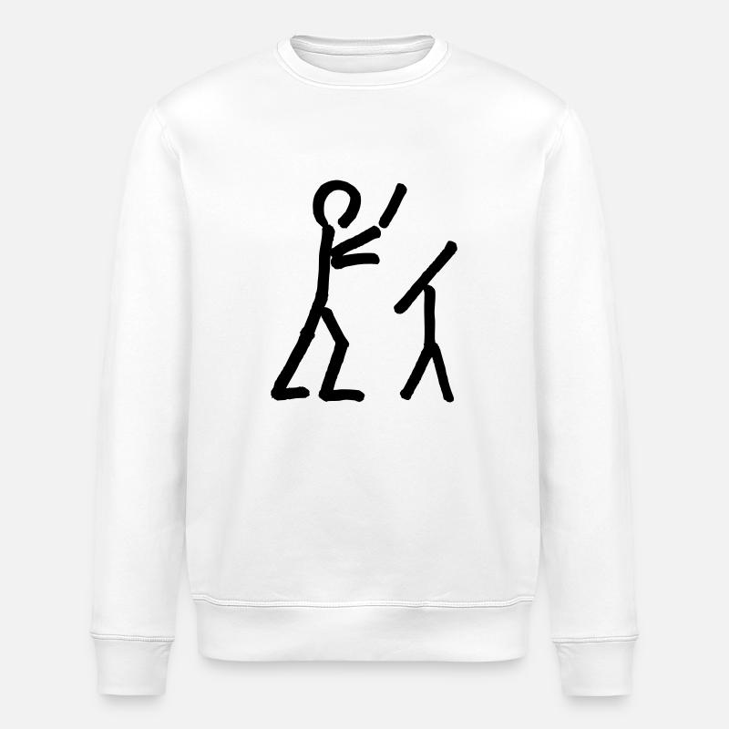 Dirigent an Dirigierpult - Stanley/Stella Unisex Bio-Sweatshirt ROLLER - Weiß