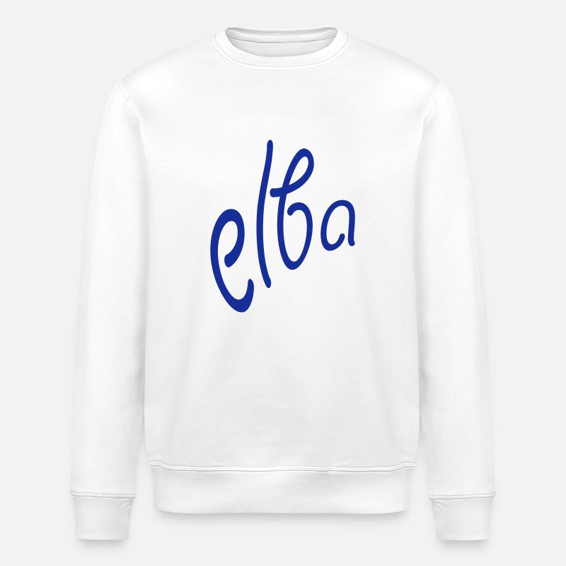 Elba - Stanley/Stella ROLLER Unisex Organic Sweatshirt - white