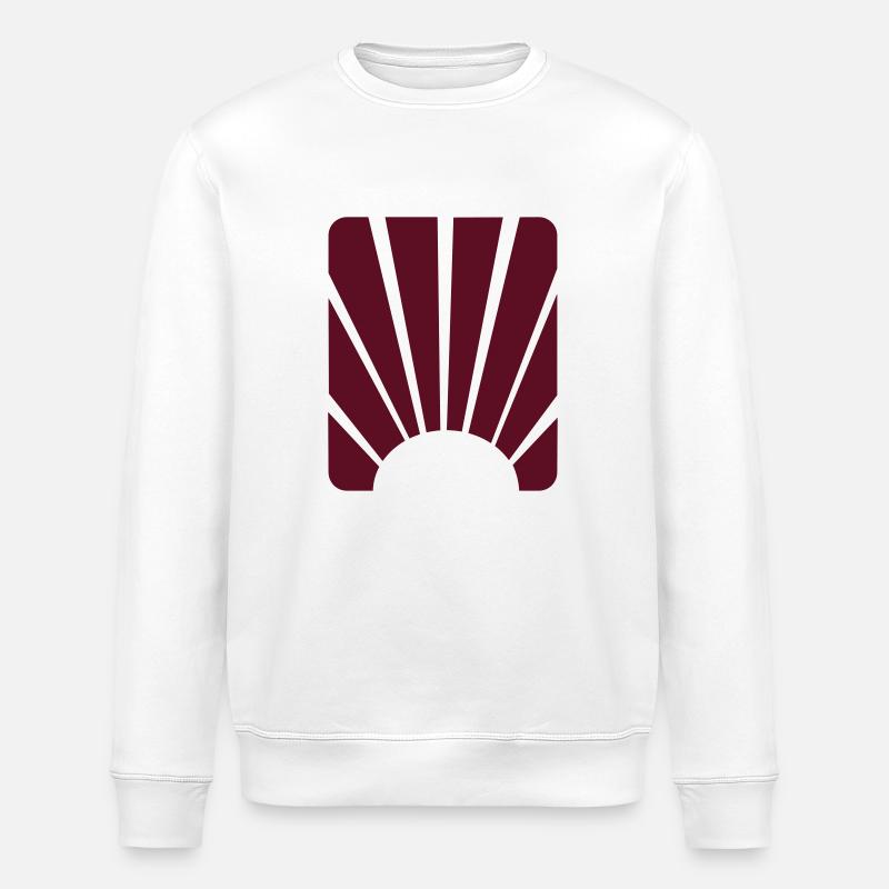Sun - Stanley/Stella Unisex Bio-Sweatshirt ROLLER - Weiß