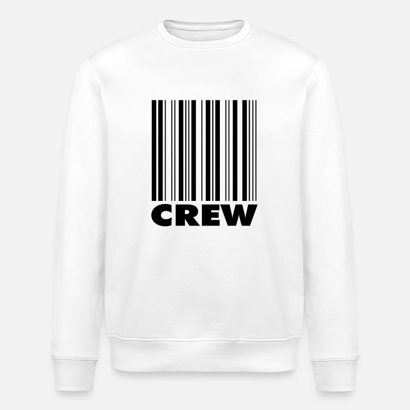 crew - Stanley/Stella Unisex Bio-Sweatshirt ROLLER - Weiß