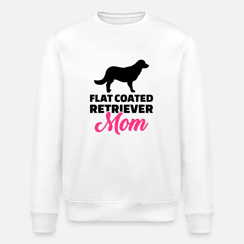 Flat Coated Retriever - Sweat bio ROLLER Stanley/Stella Unisexe - blanc