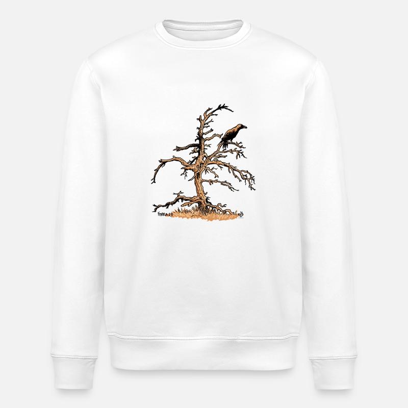 Rabe und Kiefer - Stanley/Stella Unisex Bio-Sweatshirt ROLLER - Weiß