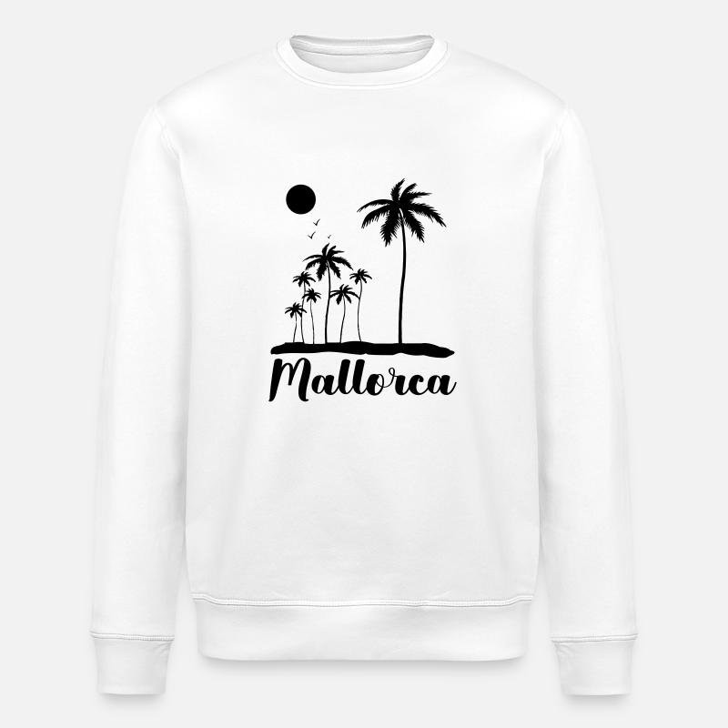 Majorque 1 - Sweat bio ROLLER Stanley/Stella Unisexe - blanc