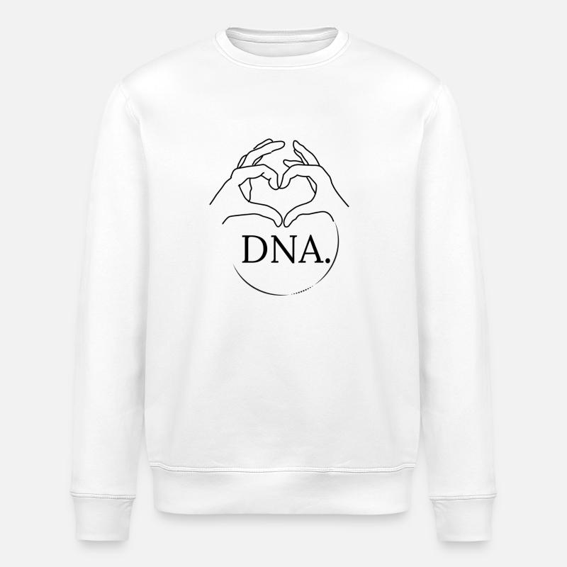 DNA 2 Mains - Sweat bio ROLLER Stanley/Stella Unisexe - blanc