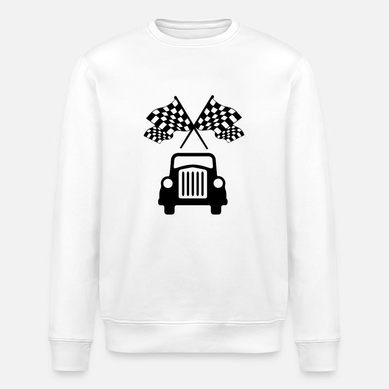 Auto - Stanley/Stella Unisex Bio-Sweatshirt ROLLER - Weiß