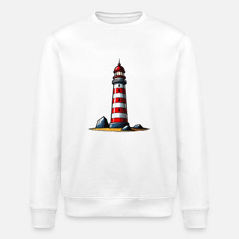 Phare - Sweat bio ROLLER Stanley/Stella Unisexe - blanc