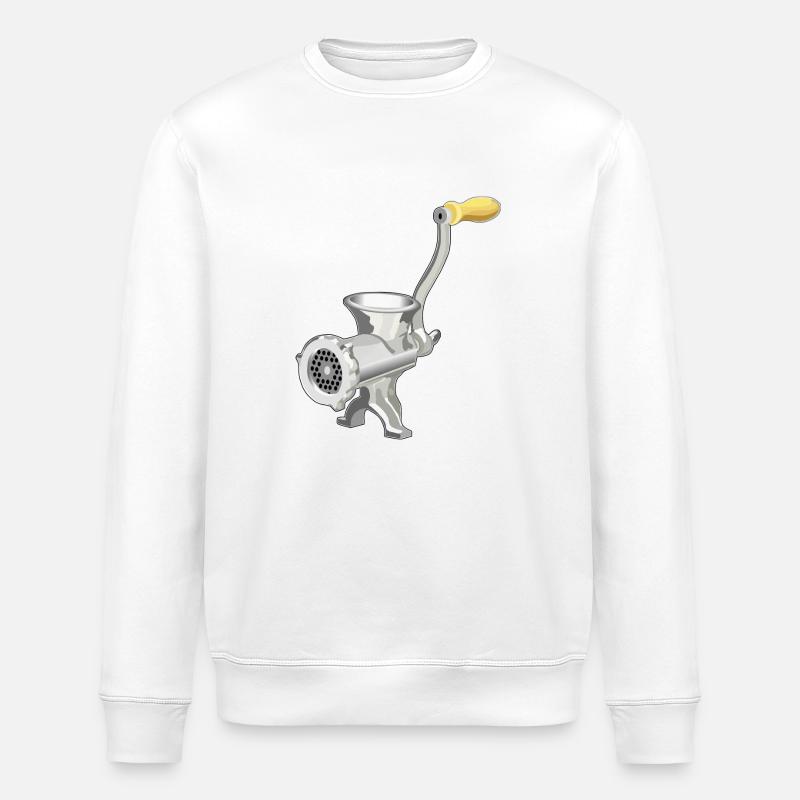 mincer - Stanley/Stella ROLLER Unisex Organic Sweatshirt - white