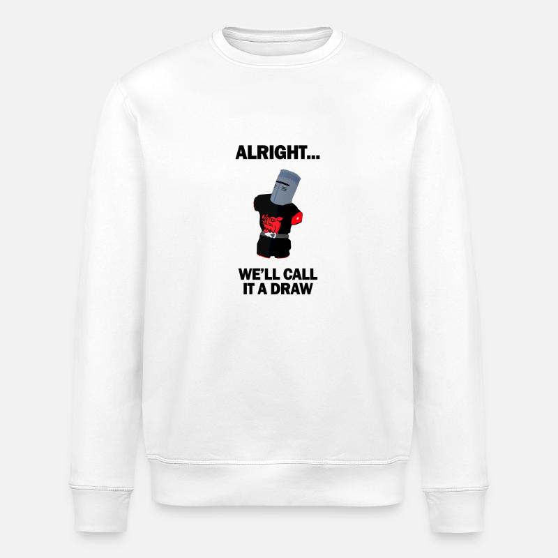 Le chevalier noir - Sweat bio ROLLER Stanley/Stella Unisexe - blanc
