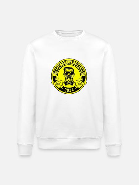 Junggesellenabschied 2024 - Stanley/Stella Unisex Bio-Sweatshirt ROLLER - Weiß