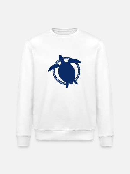 Turtle / Reptile - Reptile - Stanley/Stella ROLLER Unisex Organic Sweatshirt - white