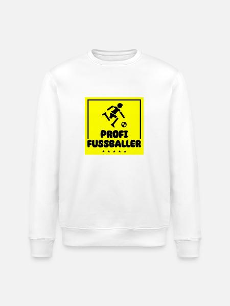 Professional Soccer - Stanley/Stella ROLLER Unisex Organic Sweatshirt - white