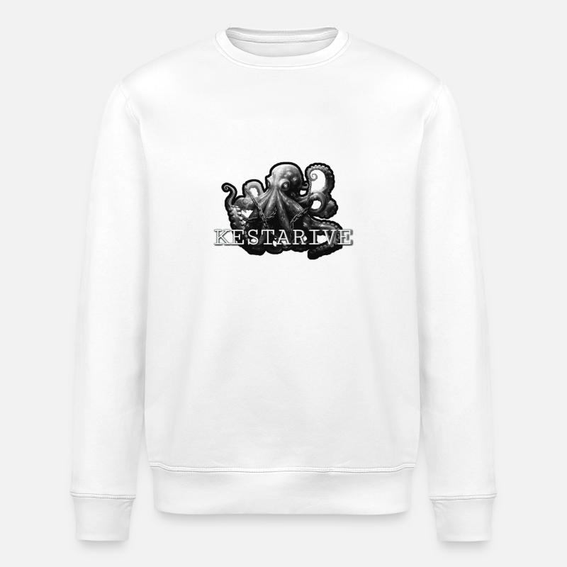 Logo kesta 2.0 - Sweat bio ROLLER Stanley/Stella Unisexe - blanc