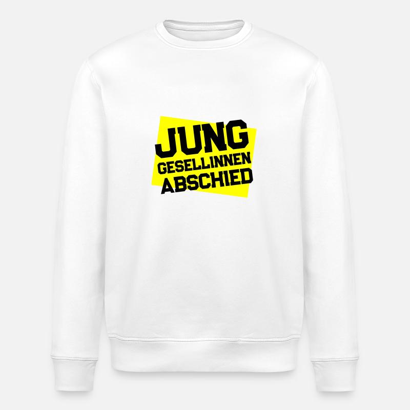 Junggesellinnenabschied Jga Herz - Stanley/Stella Unisex Bio-Sweatshirt ROLLER - Weiß