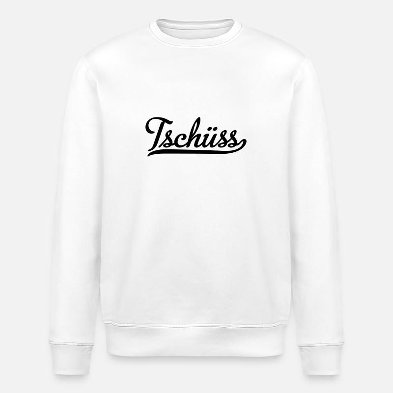 tschüss - Stanley/Stella Unisex Bio-Sweatshirt ROLLER - Weiß