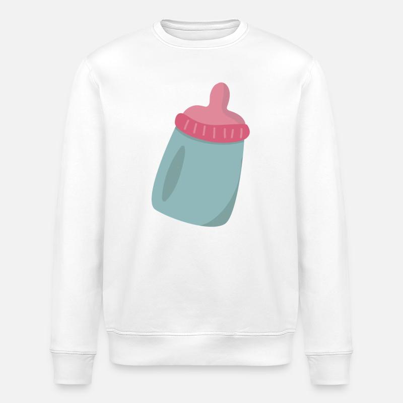 Babyflasche - Stanley/Stella Unisex Bio-Sweatshirt ROLLER - Weiß