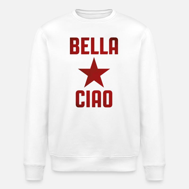Partisanengesang - Stanley/Stella Unisex Bio-Sweatshirt ROLLER - Weiß