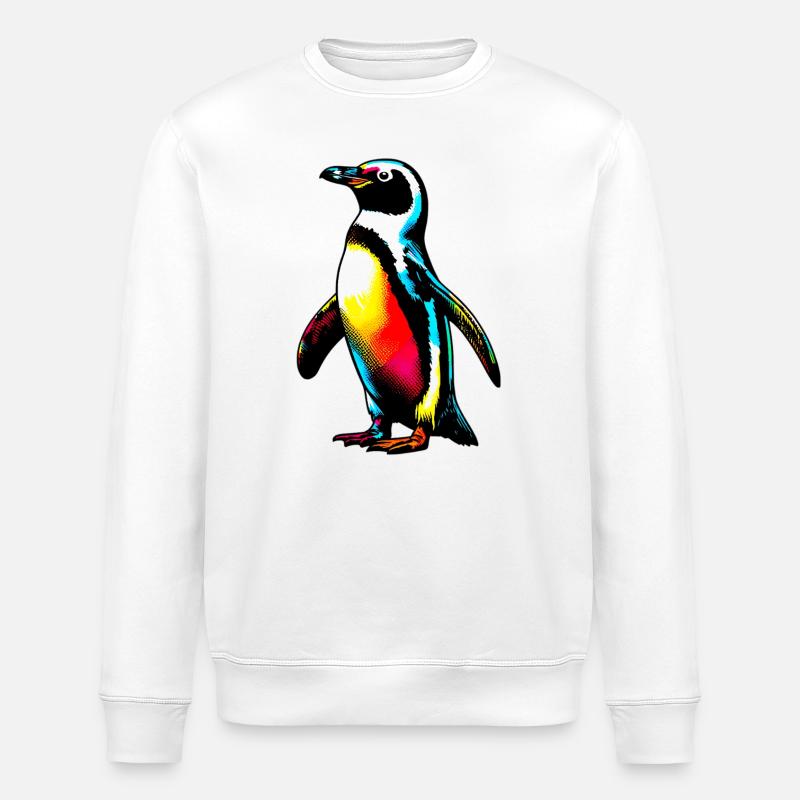 Pinguin - Stanley/Stella Unisex Bio-Sweatshirt ROLLER - Weiß