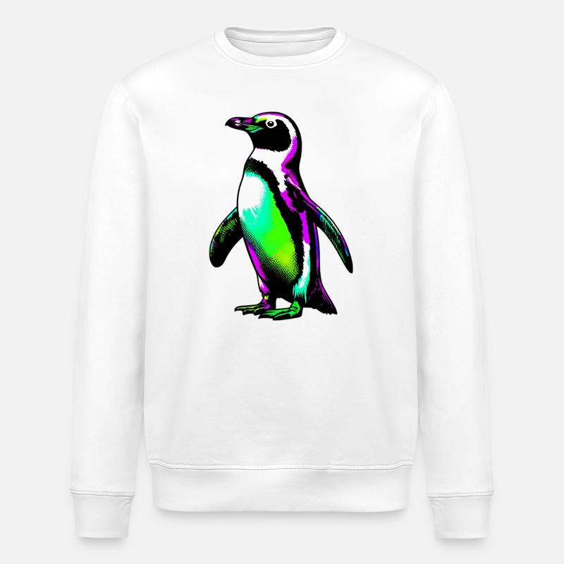 Penguin - Stanley/Stella ROLLER Unisex Organic Sweatshirt - white