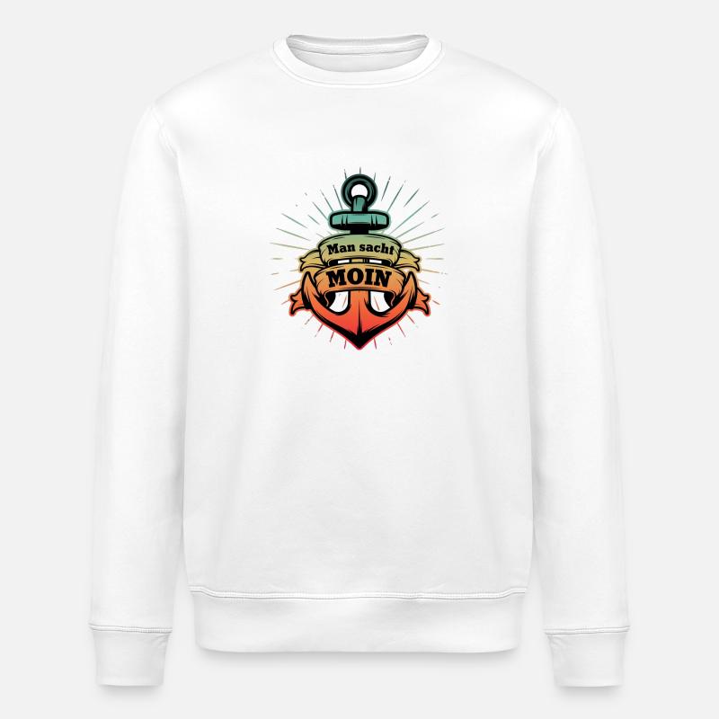 Nordstyle3 Moin - Sweat bio ROLLER Stanley/Stella Unisexe - blanc