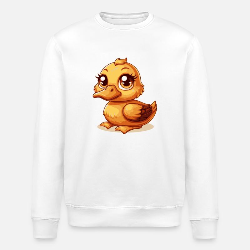 Ente - Stanley/Stella Unisex Bio-Sweatshirt ROLLER - Weiß