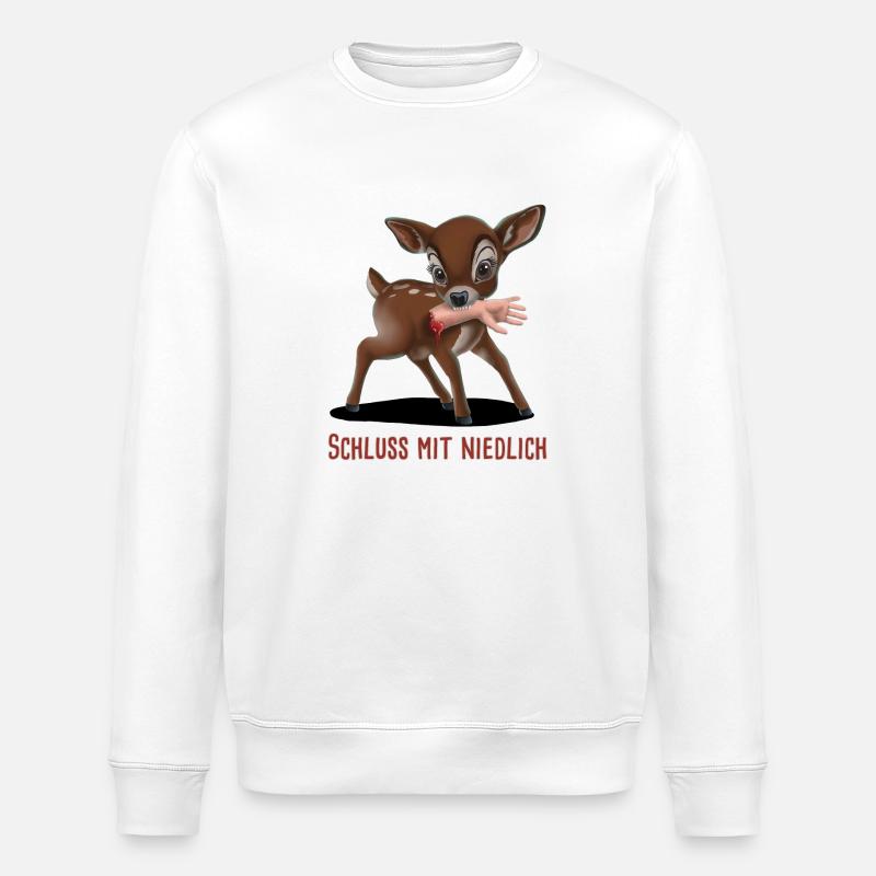 Killer Kitz 06 2024 02 - Stanley/Stella ROLLER Unisex Organic Sweatshirt - white