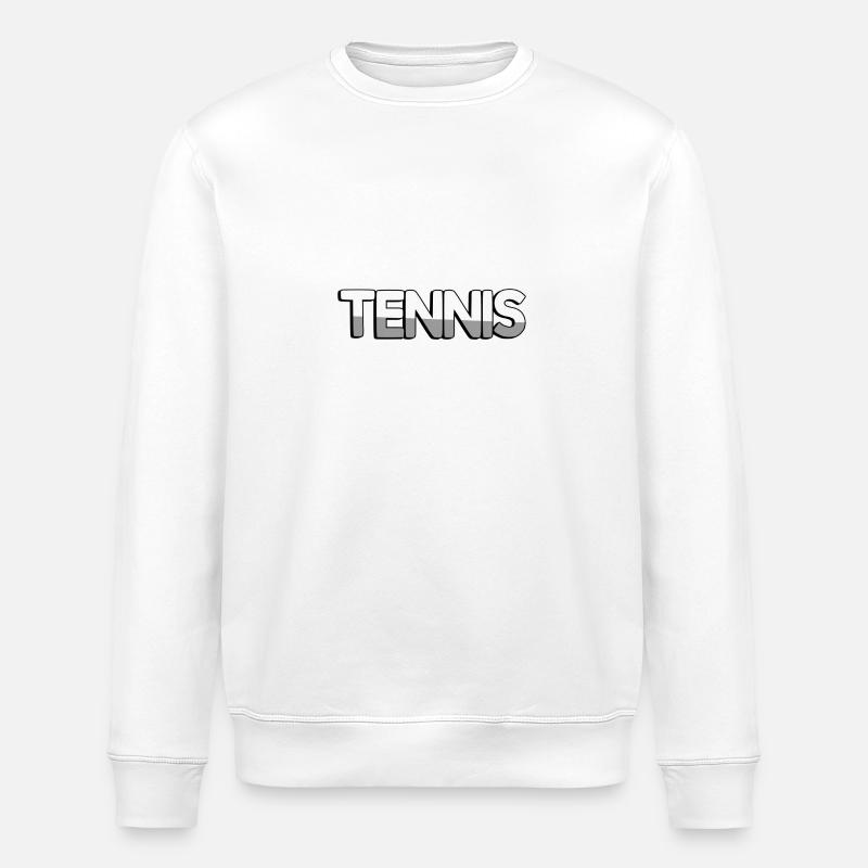 TENNIS - Sport - Stanley/Stella Unisex Bio-Sweatshirt ROLLER - Weiß