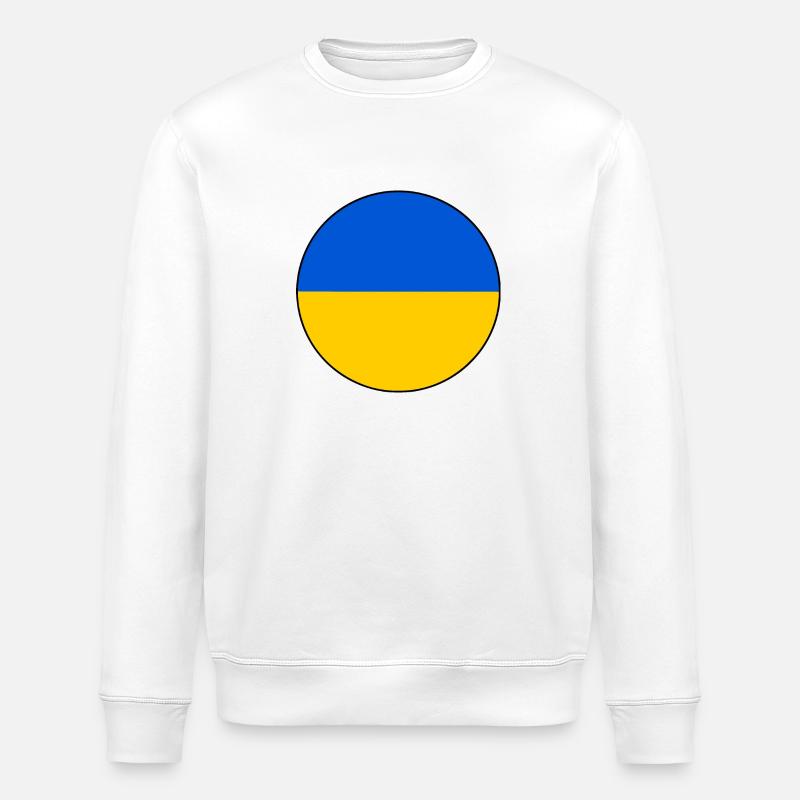 Ukraine - Stanley/Stella Unisex Bio-Sweatshirt ROLLER - Weiß