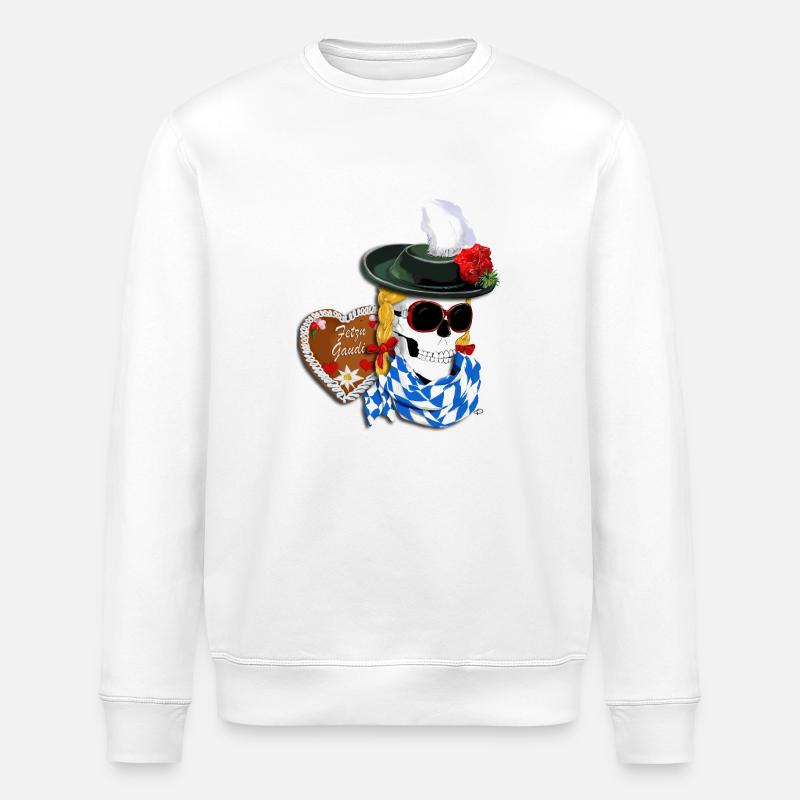 Fetz’n Gaudi - Stanley/Stella Unisex Bio-Sweatshirt ROLLER - Weiß