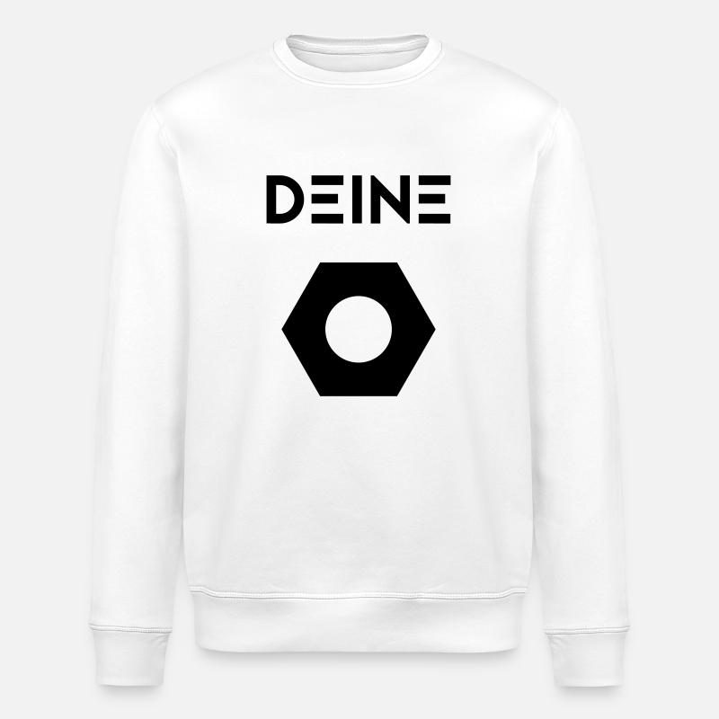 Deine ... - Stanley/Stella Unisex Bio-Sweatshirt ROLLER - Weiß
