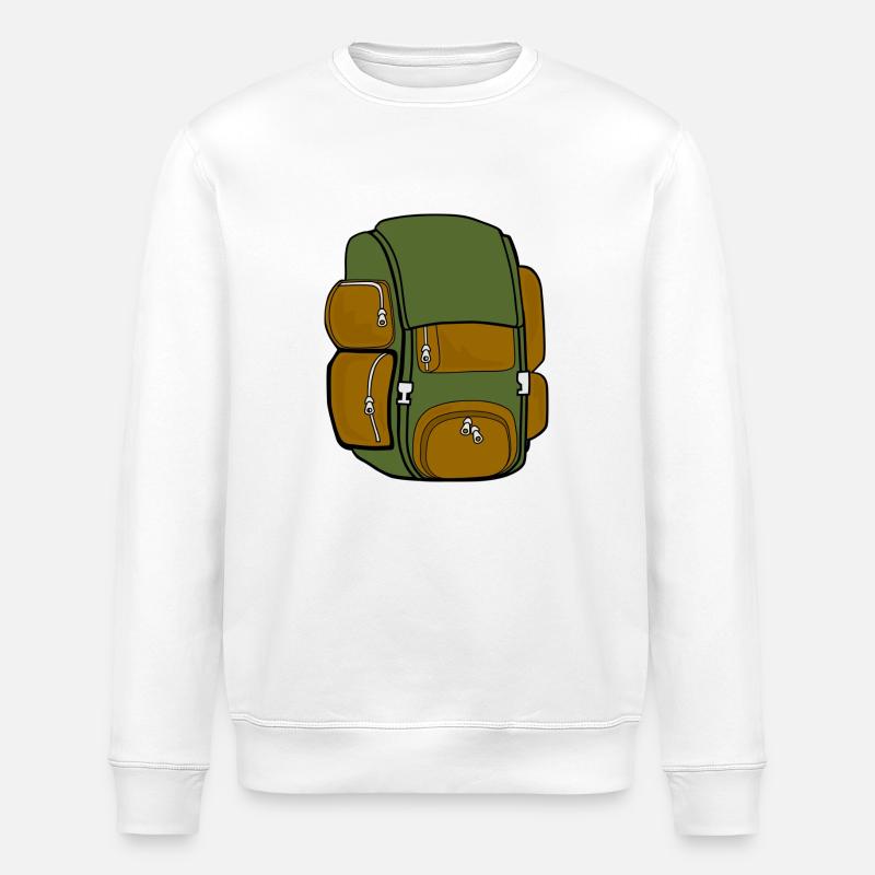 backpack - Stanley/Stella ROLLER Unisex Organic Sweatshirt - white