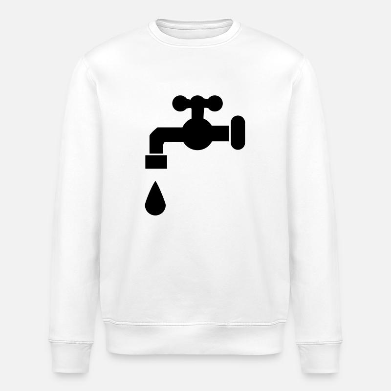 Le Robinet - Sweat bio ROLLER Stanley/Stella Unisexe - blanc