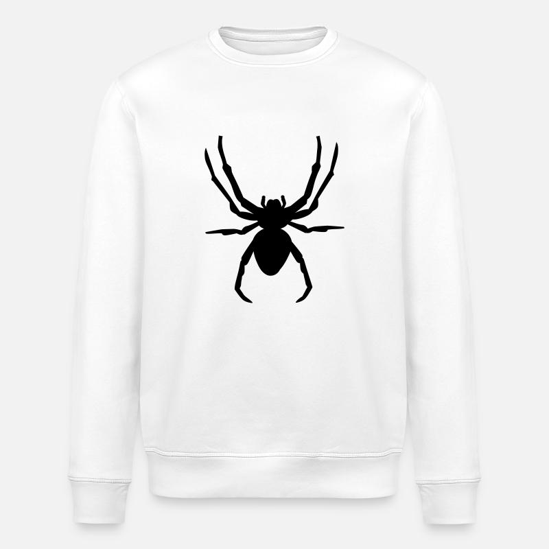 Spider - Stanley/Stella ROLLER Unisex Organic Sweatshirt - white
