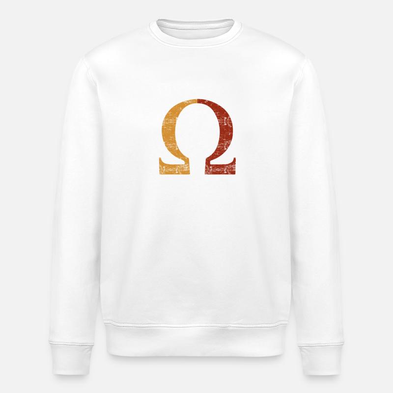 Omega-Grafiken - Stanley/Stella Unisex Bio-Sweatshirt ROLLER - Weiß