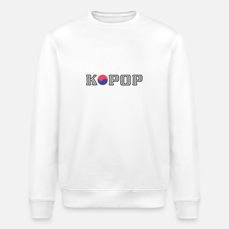 Kpop - Stanley/Stella Unisex Bio-Sweatshirt ROLLER - Weiß