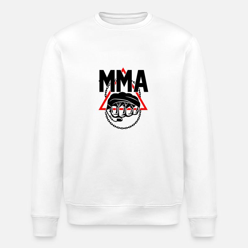mma - Stanley/Stella ROLLER Unisex Organic Sweatshirt - white