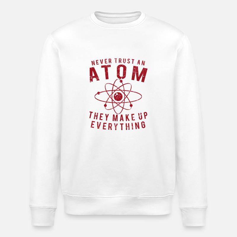 Atom - Stanley/Stella Unisex Bio-Sweatshirt ROLLER - Weiß